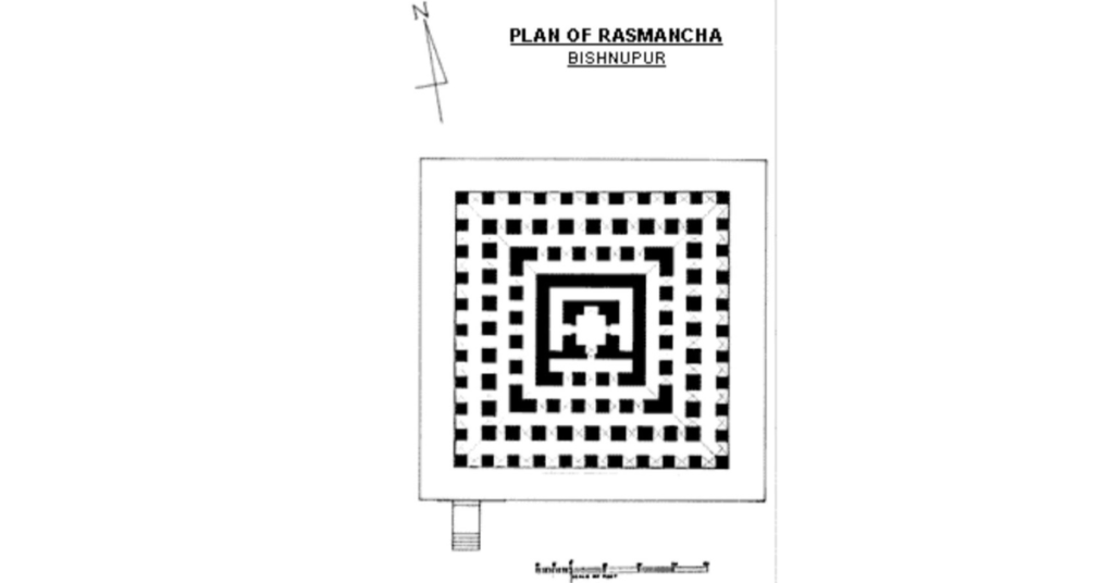 Architectural plan of Asmancha