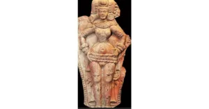 Sculpture collected from ChandraketuGarh site